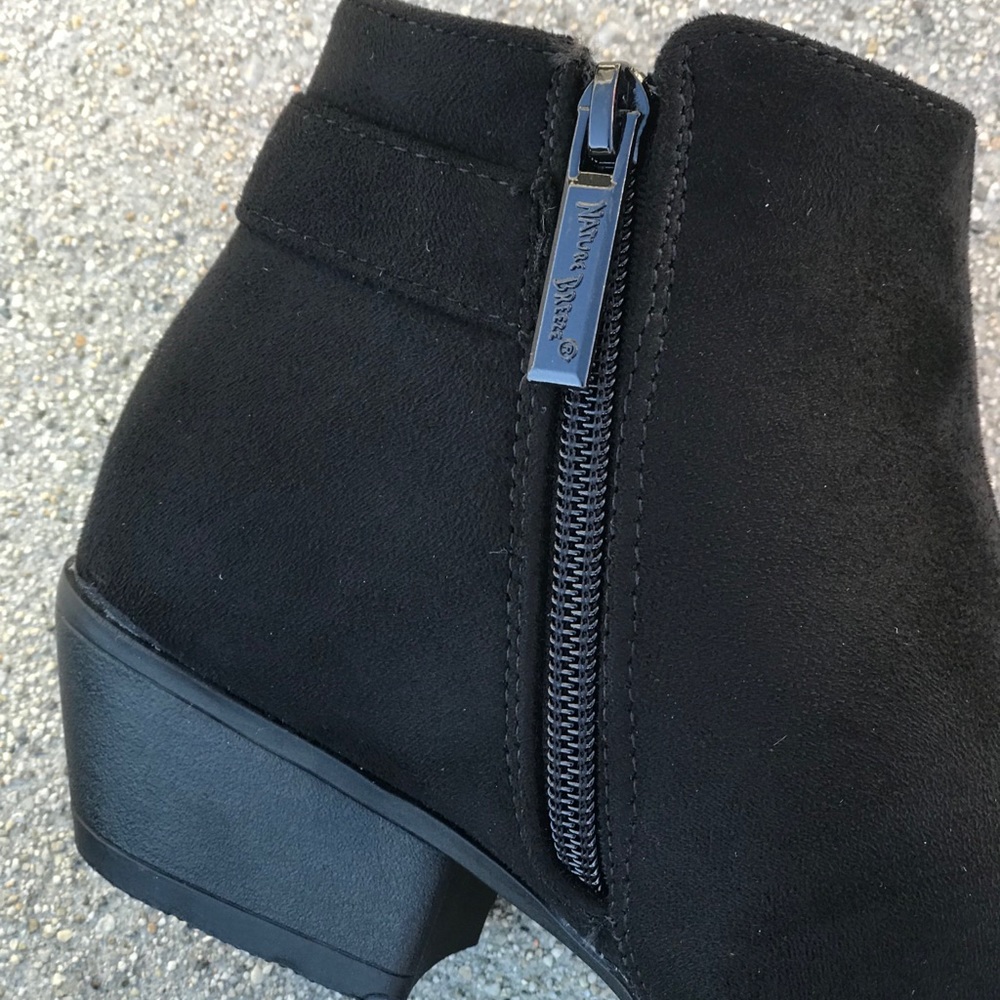 Nature Breeze Comfortable low heel black bootie - Picture 6 of 6